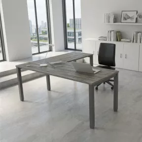 Bureau individuel avec retour - So Vicar