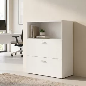 Armoire semi-ouverte, dossier suspendu , hauteur 120 cm – So Madrid