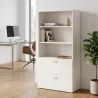 Armoire semi-ouverte, pour dossier suspendu , hauteur 196 cm – So Madrid