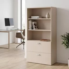 Armoire semi-ouverte, dossiers suspendus, hauteur 196 cm – So Madrid