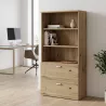 Armoire semi-ouverte, dossiers suspendus, hauteur 196 cm – So Madrid