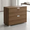 Armoire basse 2 tiroirs à dossiers suspendus, l 100 x h 76 cm - So Laroya