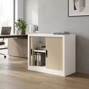 Armoire métallique basse fermée, hauteur 70 cm – So Salamanca