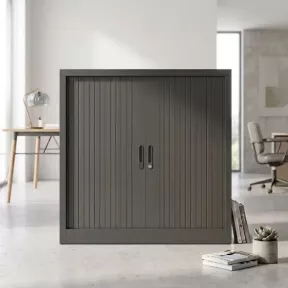 Armoire moyenne métallique, 3 étagères hauteur 135 cm – So Salamanca