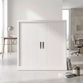 Armoire moyenne métallique, 3 étagères, hauteur 135 cm – So Salamanca