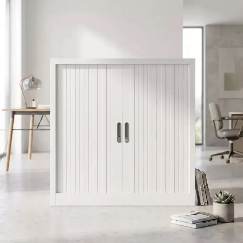 Armoire moyenne métallique, 3 étagères, hauteur 135 cm – So Salamanca