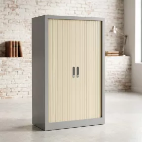 Armoire haute métallique, 4 étagères, hauteur 160 cm – So Salamanca