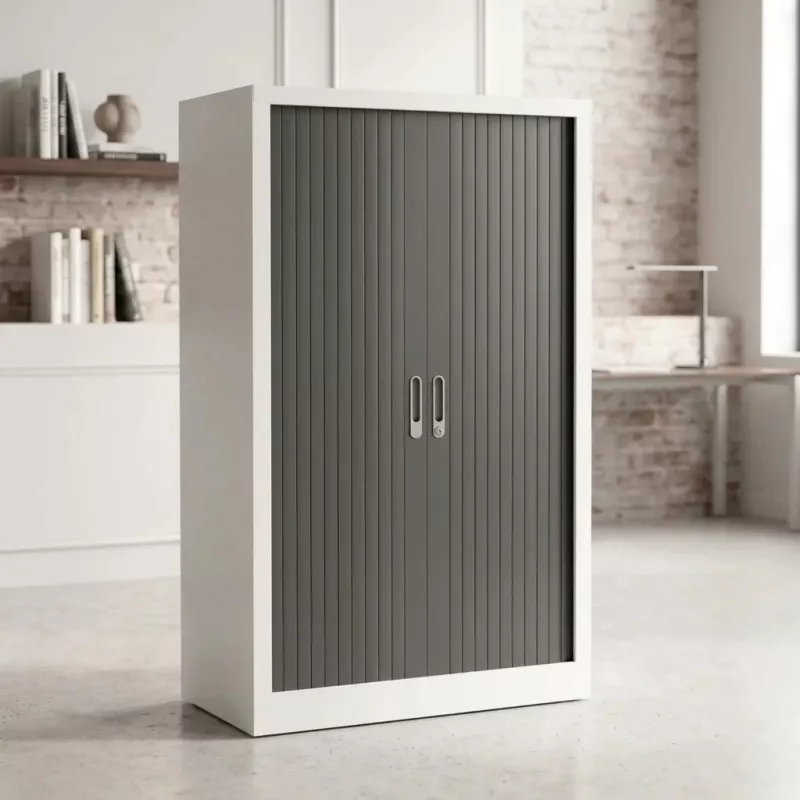 Armoire haute métallique, 3 étagères, hauteur 160 cm – So Salamanca