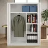 Armoire penderie métallique, hauteur 160 cm – So Salamanca