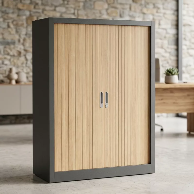 Armoire penderie métallique, hauteur 160 cm – So Salamanca