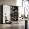Armoire haute métallique, 4 étagères, hauteur 198 cm – So Salamanca