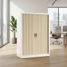 Armoire haute métallique, 4 étagères, hauteur 198 cm – So Salamanca