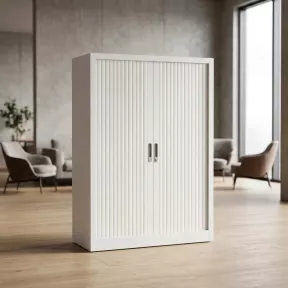Armoire haute métallique, 4 étagères, hauteur 198 cm – So Salamanca