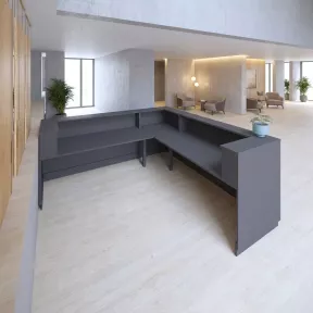 Banque d'accueil d'angle, de 184 cm à 244 cm - So Ragol +