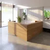 Banque d'accueil d'angle, de 184 cm à 244 cm - So Ragol +