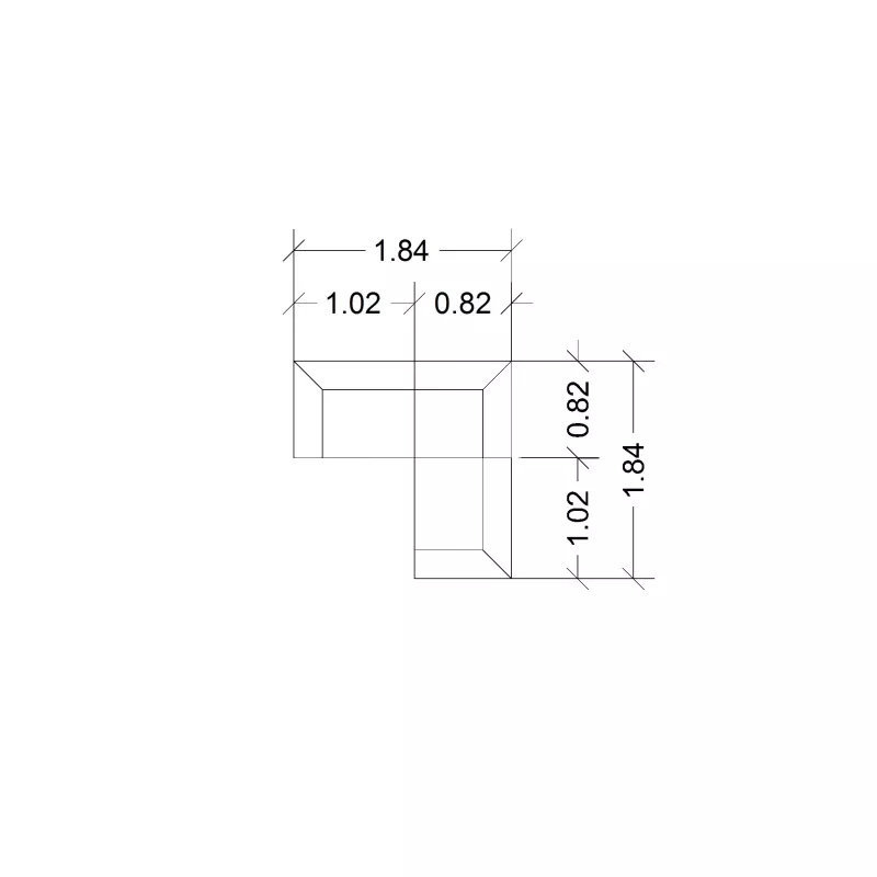 Banque d'accueil d'angle, avec réhausse - So Ragol +