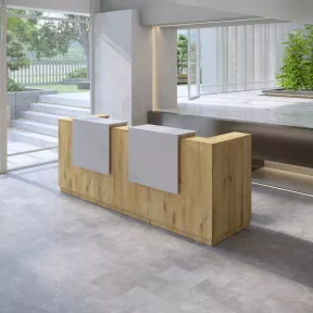 Banque d'accueil, de 244 cm à 364 cm avec réhausse - So Ragol +