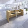 Banque d'accueil, de 244 cm à 364 cm avec réhausse - So Ragol +