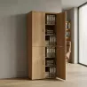 Armoire fermée, 4 portes, hauteur 235 cm – So Madrid