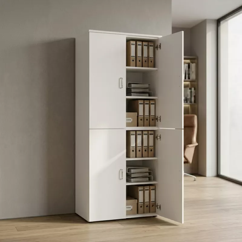 Armoire fermée, 4 portes, hauteur 235 cm – So Madrid