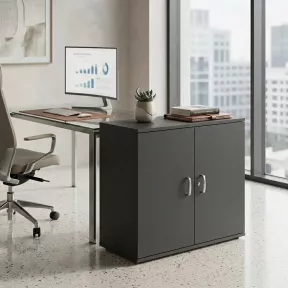Armoire basse fermée, hauteur 81 cm – So Madrid
