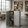 Armoire moyenne fermée, hauteur 120 cm – So Madrid