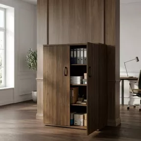 Armoire haute fermée, 3 étagères, hauteur 158 cm – So Madrid