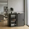 Armoire basse porte coulissantes, hauteur 81 cm – So Madrid