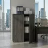 Armoire moyenne porte poussoir, hauteur 120 cm – So Madrid