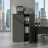 Armoire moyenne porte poussoir, hauteur 120 cm – So Madrid