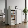 Armoire basse porte coulissantes, hauteur 120 cm – So Madrid