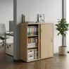 Armoire basse porte coulissantes, hauteur 120 cm – So Madrid