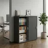 Armoire basse porte coulissantes, hauteur 120 cm – So Madrid