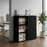 Armoire basse porte coulissantes, hauteur 120 cm – So Madrid
