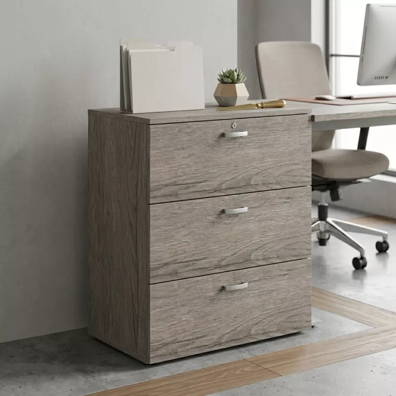 Armoire 3 tiroirs, pour dossiers suspendus, hauteur 120 cm - So Madrid