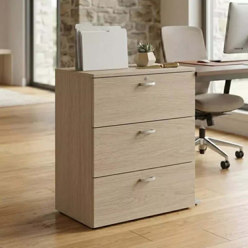 Armoire 3 tiroirs, pour dossiers suspendus, hauteur 120 cm - So Madrid