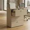 Armoire 3 tiroirs, pour dossiers suspendus, hauteur 120 cm - So Madrid