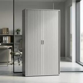 Armoire haute fermée, porte rideaux, hauteur 196 cm – So Madrid
