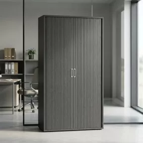 Armoire haute fermée, porte rideaux, hauteur 196 cm – So Madrid