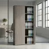 Armoire haute fermée, porte rideaux, hauteur 196 cm – So Madrid