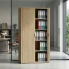 Armoire haute fermée, porte rideaux, hauteur 196 cm – So Madrid