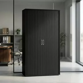 Armoire haute fermée, porte rideaux, hauteur 196 cm – So Madrid