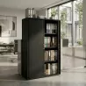 Armoire haute fermée, porte rideaux, hauteur 158 cm – So Madrid