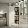 Armoire haute fermée, porte rideaux, hauteur 158 cm – So Madrid