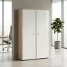 Armoire haute fermée, porte en verre, hauteur 196 cm – So Madrid