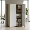 Armoire haute fermée, porte en verre, hauteur 196 cm – So Madrid