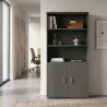 Armoire haute fermée et ouverte, hauteur 196 cm – So Madrid