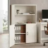 Armoire haute fermée et ouverte, hauteur 158 cm – So Madrid