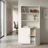 Armoire haute fermée et ouverte, hauteur 196 cm – So Madrid