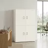 Armoire fermée, 4 portes, hauteur 158 cm – So Madrid